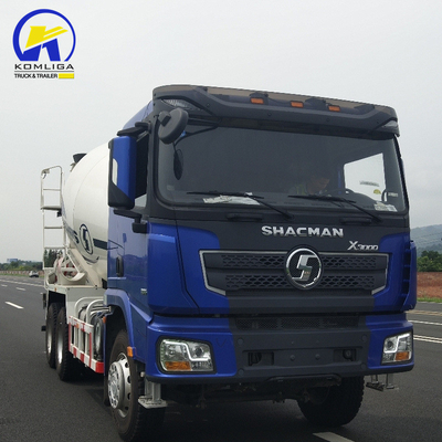 Shacman 6X4 Betonmixer Truck met prestatie en ventrale kantelkracht