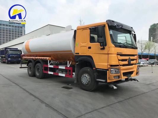 20-25 kubieke meter 6x4 HOWO water tank truck voor uw klant vereisten