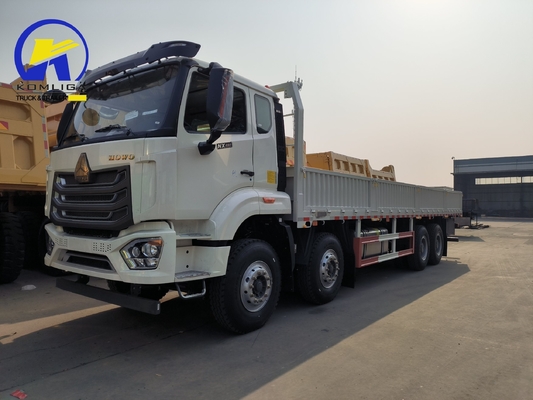 Sinotruk Sinotruck HOWO Hohan 8*4 Sidewall Drop Flatbed Truck met volop aanhangwagen