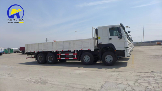 Sinotruk Sinotruck HOWO Hohan 8*4 Sidewall Drop Flatbed Truck met volop aanhangwagen