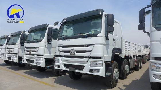 Sinotruk Sinotruck HOWO Hohan 8*4 Sidewall Drop Flatbed Truck met volop aanhangwagen