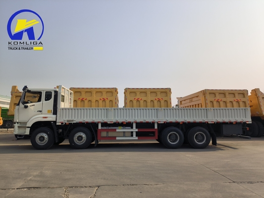 Sinotruk Sinotruck HOWO Hohan 8*4 Sidewall Drop Flatbed Truck met volop aanhangwagen