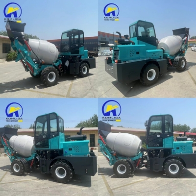 Mixer Truck Zelflaadende Betonmixer met handgeschakelde transmissie