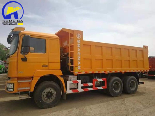 Shacman 6X4 10 Wheeler 371HP Mini Tipper Dumper Gebruikte Dump Truck