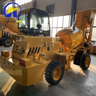Zelflaadende 1,5 m3 2 m3 Diesel Hydraulische Betonmixer voor zware constructies