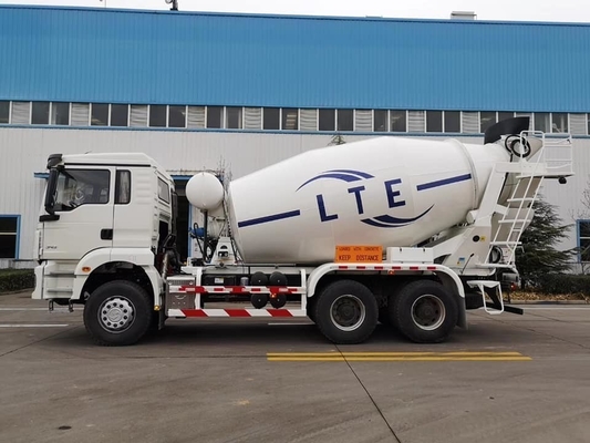 Gebruikte Shacman cementmengtruck voor Afrika 8560X2496X3800mm Zz1257n3841W Truck Model