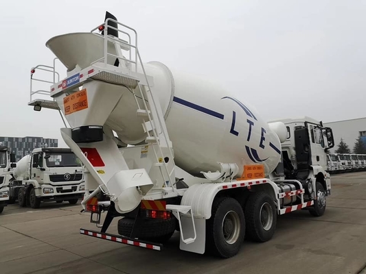 Gebruikte Shacman cementmengtruck voor Afrika 8560X2496X3800mm Zz1257n3841W Truck Model