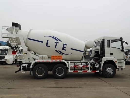 Gebruikte Shacman cementmengtruck voor Afrika 8560X2496X3800mm Zz1257n3841W Truck Model