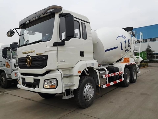 8-10cbm HOWO Shacman Cement Mixer Truck Manuele transmissie voor Afrika