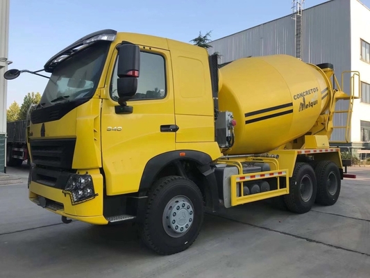 8-10cbm HOWO Shacman Cement Mixer Truck Manuele transmissie voor Afrika