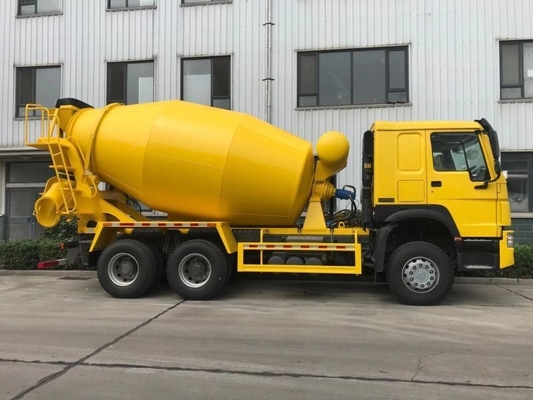 8-10cbm HOWO Shacman Cement Mixer Truck Manuele transmissie voor Afrika