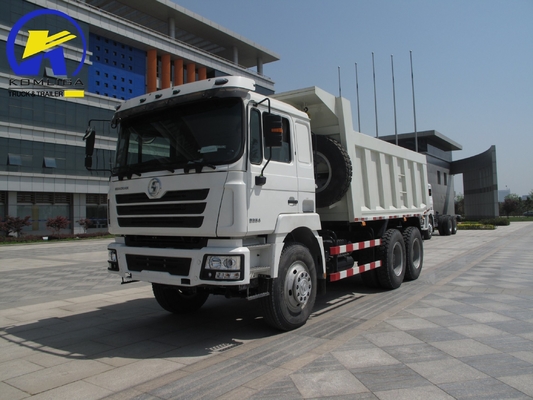 375 pk Low Mileage Shacman 6X4 10 Wheeler Mining Tipper Tipping Dumper Gebruikte dumptruck