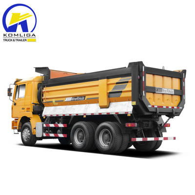 10 Wheeler 371HP Mining Tipper Tipping Dumper Gebruikte dumptruck met 300L brandstoftanker
