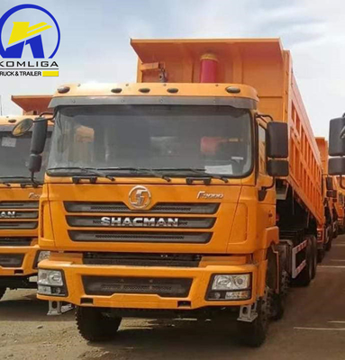 Shacman 6X4 10 Wheeler 380HP Mining Tipper Tipping Dumper Gebruikte dumptruck met LHD/RHD