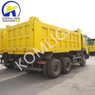 6X4 20-30 ton zware 3 as 10 wielen Sinotruk HOWO Dump Truck van Professional