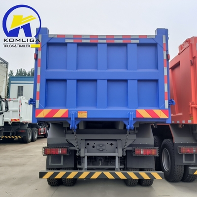 351-450 pk Euro 5 6X4 20-30 ton zwaar werk 3 as 10 wielen Sinotruk HOWO Gebruikte dumper