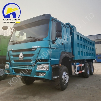 Gebruikelijke dumptractor voorste hefvorm 20-30 ton 6X4 3 as 10 wielen Sinotruk HOWO