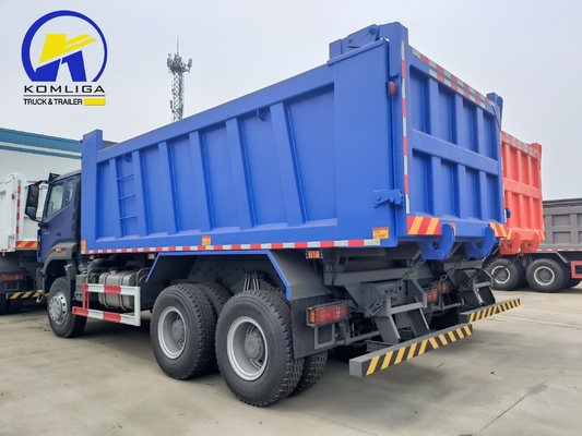 21-30 ton laadvermogen Gebruikte dumper in goede staat 6X4 3 as 10 wielen Sinotruk HOWO