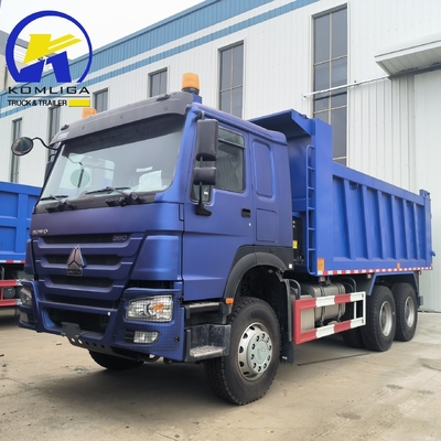21-30 ton laadvermogen Gebruikte dumper in goede staat 6X4 3 as 10 wielen Sinotruk HOWO