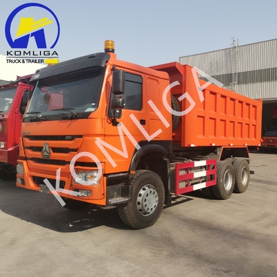 Gebruikte Sinotruk HOWO Dump Truck 10 Wielen 3 As 6X4 Low Mileage Heavy Duty 8500*2500*3400mm