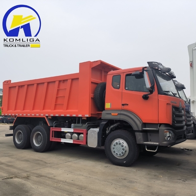 Gebruikte Sinotruk HOWO Dump Truck 10 Wielen 3 As 6X4 Low Mileage Heavy Duty 8500*2500*3400mm