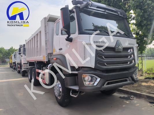 Diesel 6X4 20-30 ton Zwaar werk 3 as 10 wielen Sinotruk HOWO Gebruikte trekker vrachtwagen