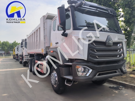 Diesel 6X4 20-30 ton Zwaar werk 3 as 10 wielen Sinotruk HOWO Gebruikte trekker vrachtwagen
