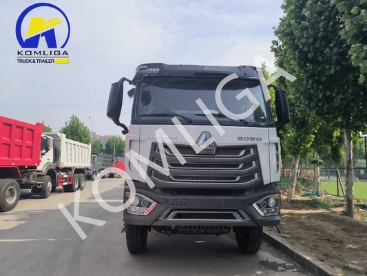 Diesel 6X4 20-30 ton Zwaar werk 3 as 10 wielen Sinotruk HOWO Gebruikte trekker vrachtwagen