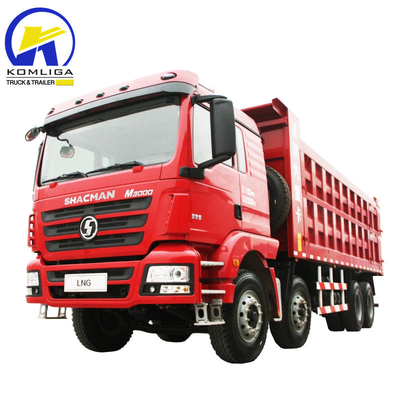 Paardenkracht 351-450 pk Shacman M3000 H3000 8X4 12wheel Tripper Truck Gebruikte Dump Truck