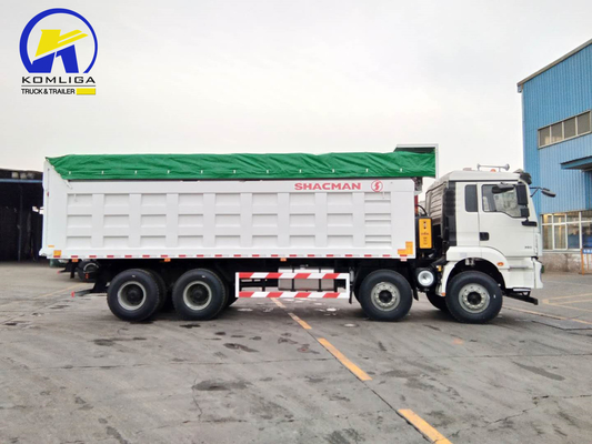 Paardenkracht 351-450 pk Shacman M3000 H3000 8X4 12wheel Tripper Truck Gebruikte Dump Truck