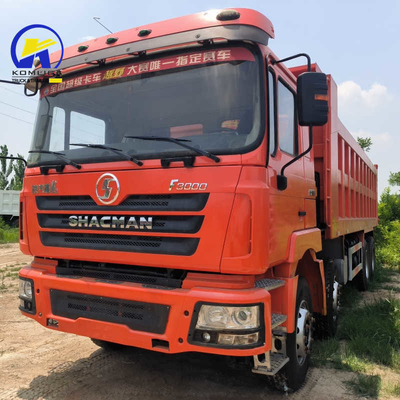 Ventrale tipper Hydraulisch tillen Tweedehands Shacman F3000 8X4 Gebruikte dumptruck in Zimbabwe