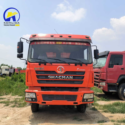 Ventrale tipper Hydraulisch tillen Tweedehands Shacman F3000 8X4 Gebruikte dumptruck in Zimbabwe