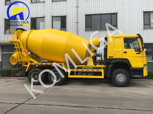 Sinotruk Construction Mobile 6X4 Gebruikte cementmixer met Zf8118 stuursysteem