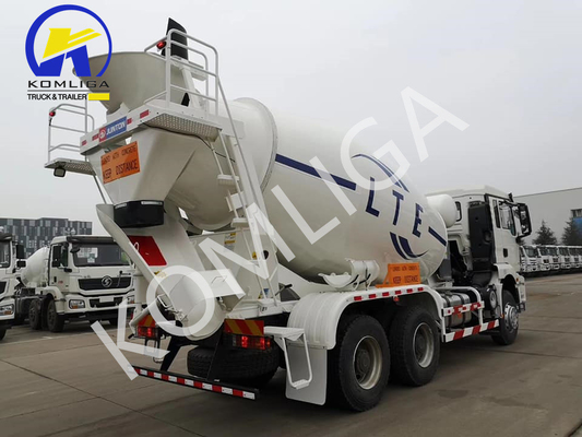Sinotruk 6X4 Gebruikte mijnbetonmengtruck met 16 ton laadvermogen Achteras