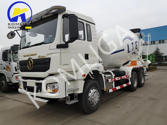 Sinotruk 6X4 Gebruikte mijnbetonmengtruck met 16 ton laadvermogen Achteras