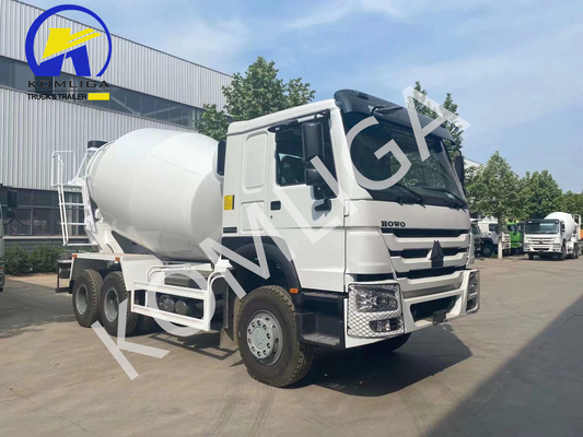 Sinotruk 6X4 Gebruikte mijnbetonmengtruck met 16 ton laadvermogen Achteras