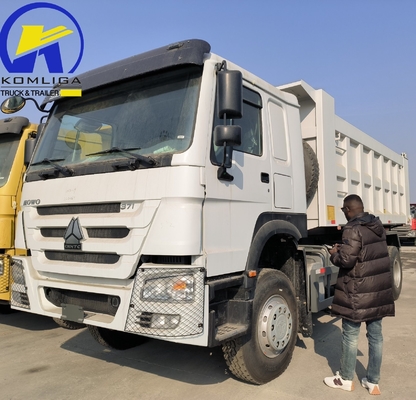 GCC gecertificeerde tweedehands Sinotruk HOWO 6X4 10wheel 371HP 380HP 400HP 30ton dump truck