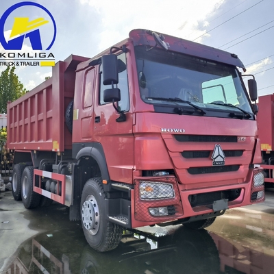 GCC gecertificeerde tweedehands Sinotruk HOWO 6X4 10wheel 371HP 380HP 400HP 30ton dump truck