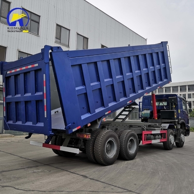 Gebruikte HOWO Dump Truck 8X4 12wheel 371HP 380HP 400HP Front Lifting Style goede staat