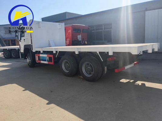 351-450 pk 10 wielen vrachtwagen Sinotruk HOWO/Shacman/Dongfeng/FAW platbed truck