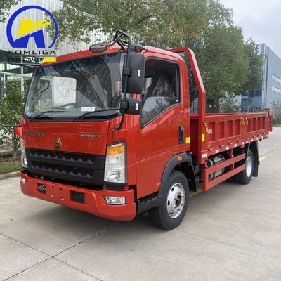 4x2 6wheel Sinotruk HOWO Mini Dump Truck met 20cbm Bucket Dimension