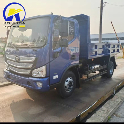 Sinotruk HOWO Hohan Foton 4X2 6wheel Mini Dump Truck met 371HP handgeschakelde transmissie