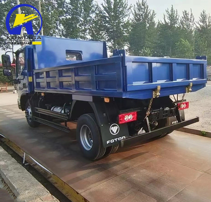 Sinotruk HOWO Hohan Foton 4X2 6wheel Mini Dump Truck met 371HP handgeschakelde transmissie