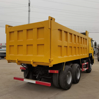 375 pk Tweedehands HOWO Sinotruk Dump Truck in goede staat 6X4 stoelen ≤5 Euro 2