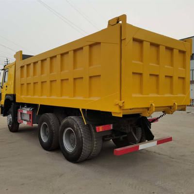 375 pk Tweedehands HOWO Sinotruk Dump Truck in goede staat 6X4 stoelen ≤5 Euro 2