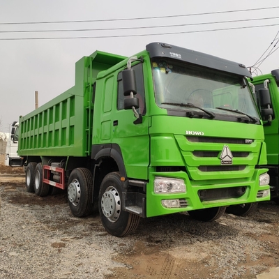 WD615.47.D12.42 Motor Sinotruk HOWO 6X4 Groen Kleur Tweedehands gebruikte dumptruck