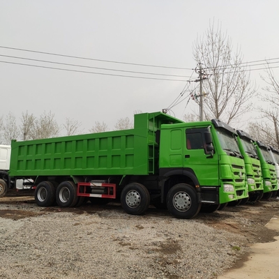 WD615.47.D12.42 Motor Sinotruk HOWO 6X4 Groen Kleur Tweedehands gebruikte dumptruck
