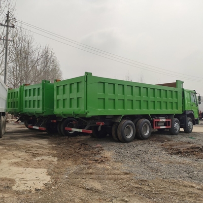 WD615.47.D12.42 Motor Sinotruk HOWO 6X4 Groen Kleur Tweedehands gebruikte dumptruck