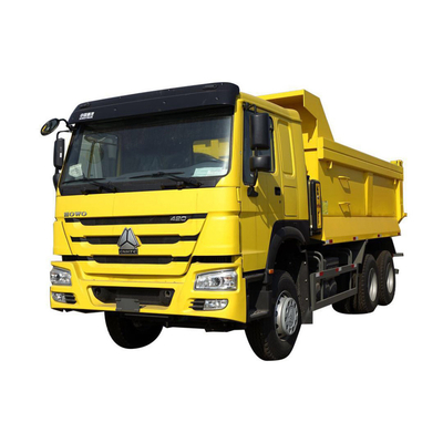 Gebruikte Sinotruk HOWO 6X4 8X4 371HP 375HP 420HP dumptruck in goede staat