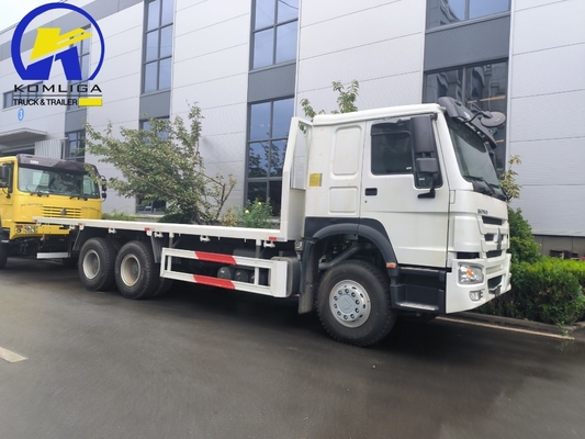 Sinotruk 6X4 400 pk Transportvoertuig Box Cargo Dump Truck met 2,4 ton vooras